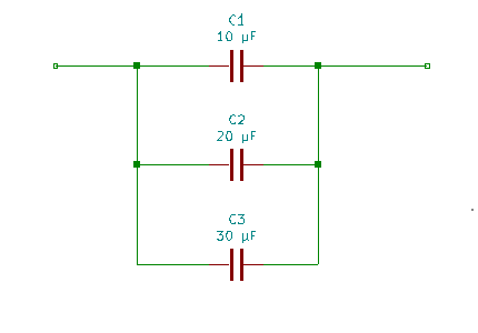 Capacitors in parallel