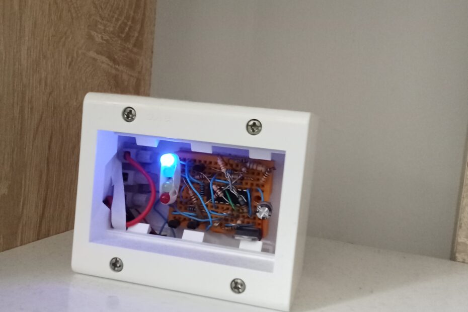 LED home thermometer