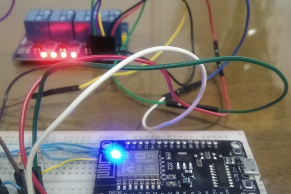 Smart Control of Garden Lighting with ESP8266
