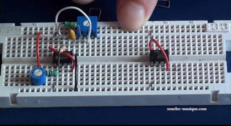 Construire une sirène à base de deux circuits NE555