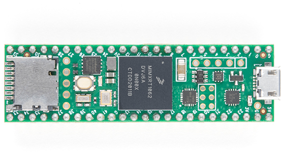 Carte De Développement Teensy 2.0 USB AVR - Microcontrôleur ATMEGA32U4 - 25 E/S Numériques, 12 Entrées Analogiques - Avec Câble USB