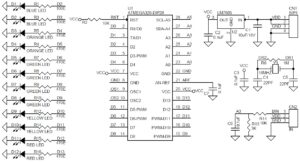 Cikonielf Testeur De Tension De Batterie Indicateur De Voltmètre De