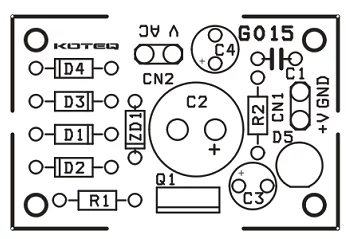 Alimentation régulée 9 V - Zonetronik