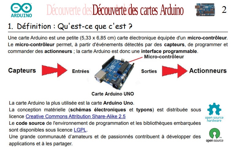 cours Arduino