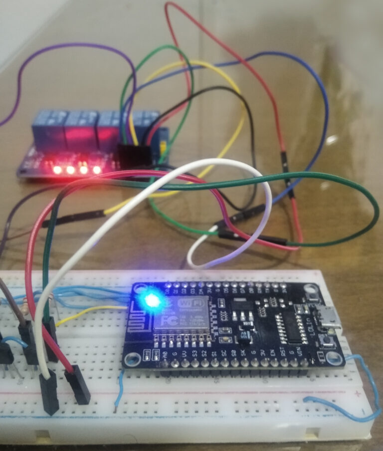Contrôle intelligent d’un éclairage de jardin avec ESP8266