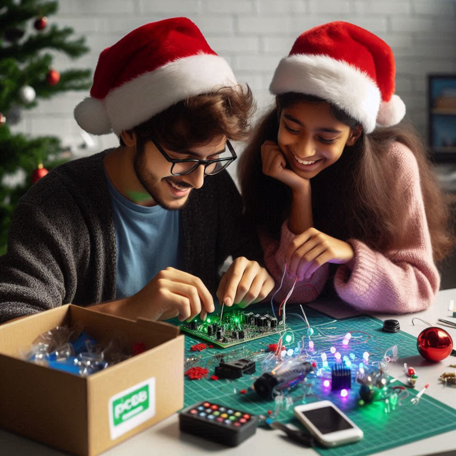 noël projet électronique